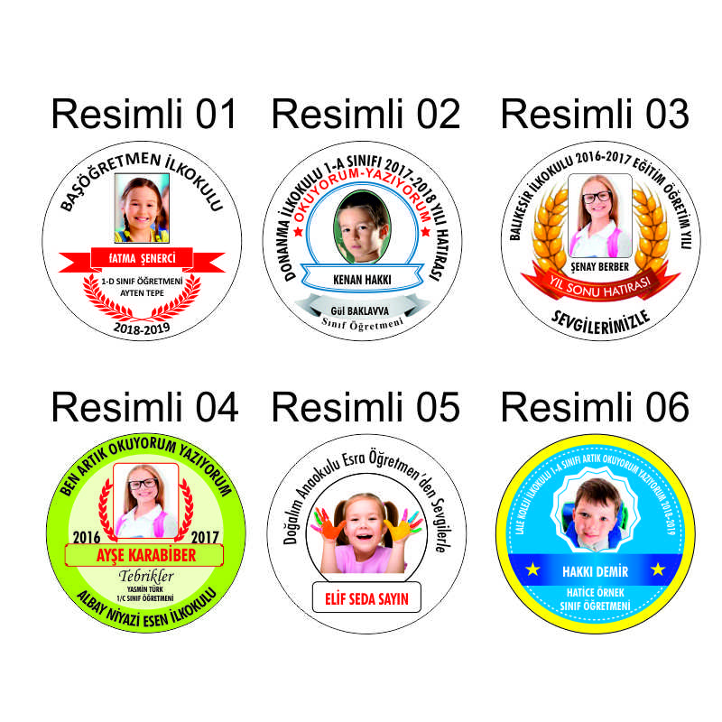 Fotoğraflı Resimli Madalya Satışı