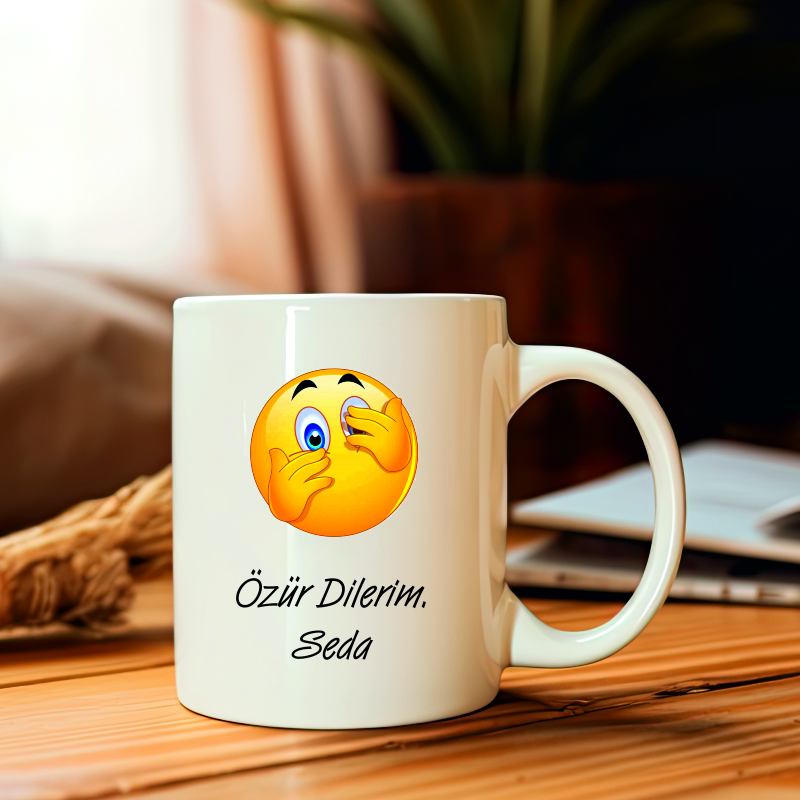 Özür Dilerim Kupa Bardak Hediye