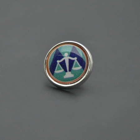 Damla Rozet Gümüş Düz 