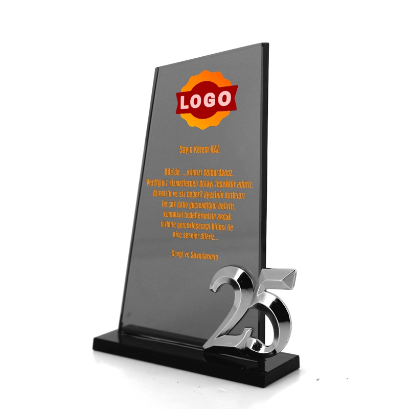 25. yıl Personel Kıdem Plaketi