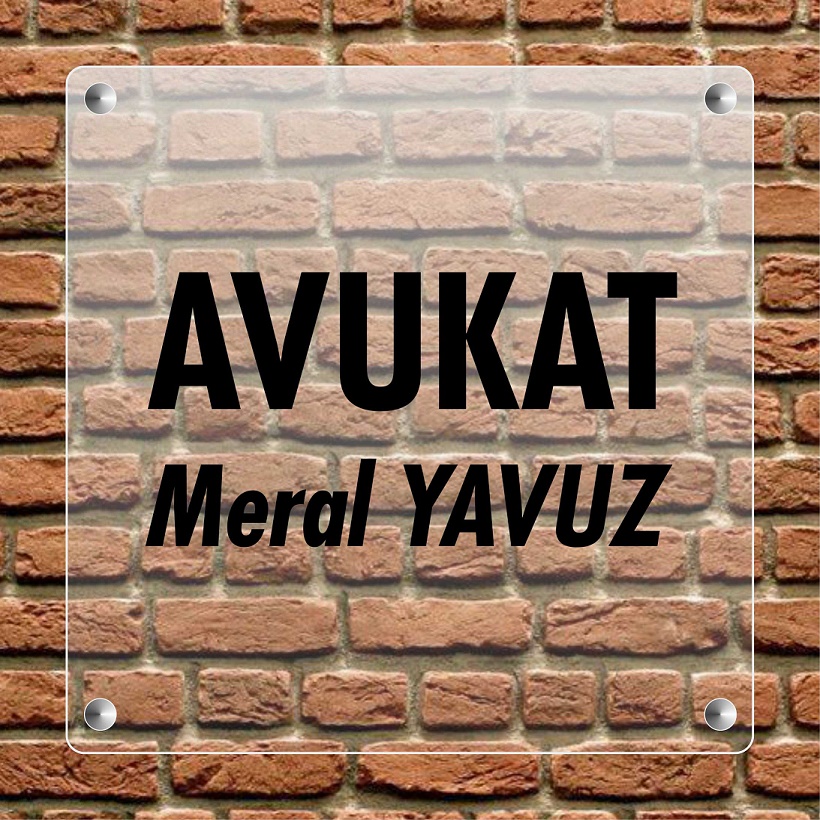 30cm x 40cm Pleksi Tabela